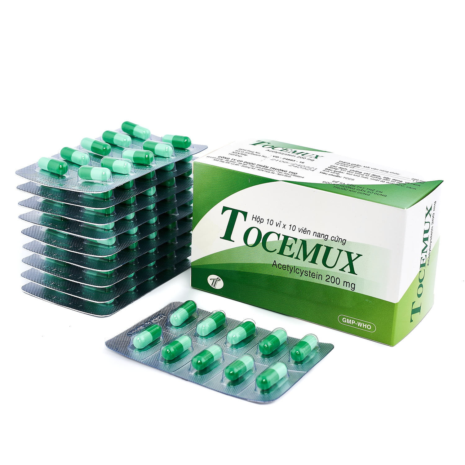 TOCEMUX 200MG VIÊN NANG