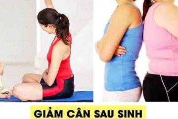 giảm cân sau sinh